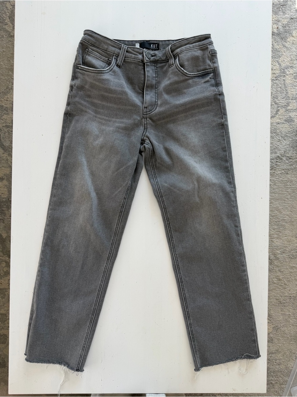 KUT from the kloth Elizabeth fab ab ankle jeans size 8 - Picture 3 of 8
